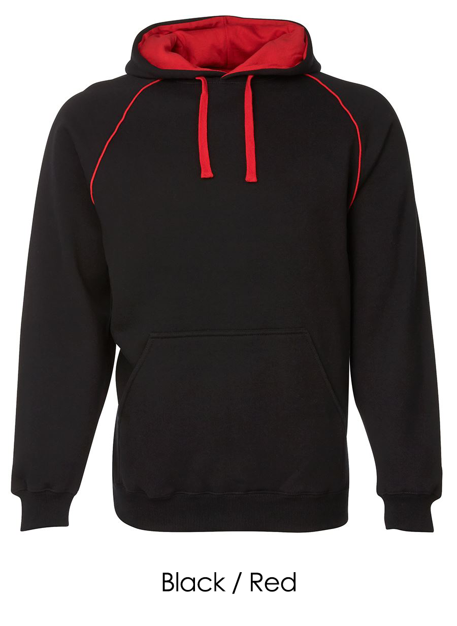 JB's Wear - Adults Contrast Fleecy Hoodie - 3CFH