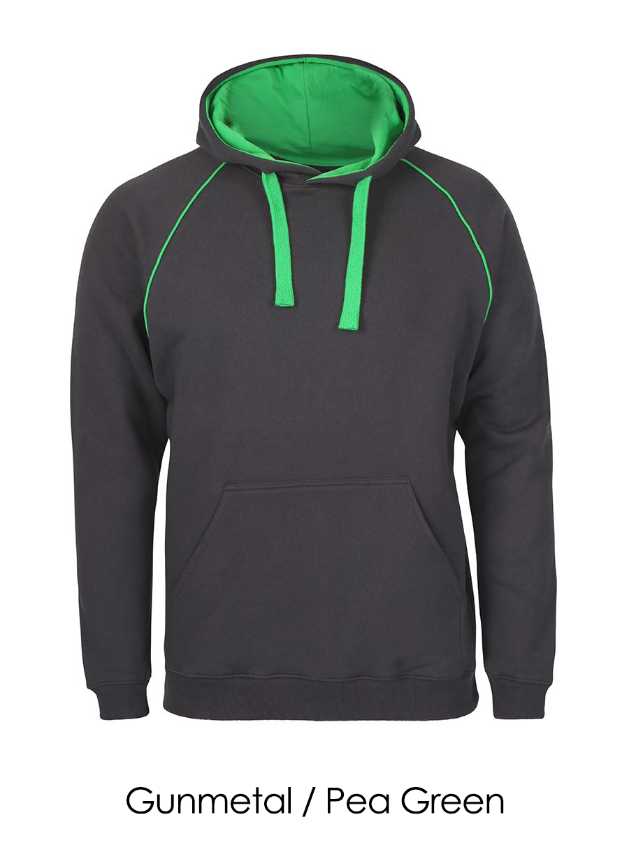 JB's Wear - Adults Contrast Fleecy Hoodie - 3CFH