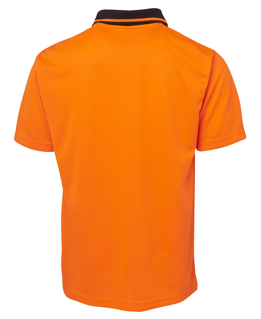 JB's Wear - Adults Hi Vis Non Cuff Polo - 6HVNC