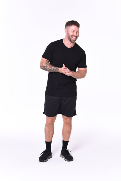 Mens Flex Tee - Blank Athletics - FT-BK-S