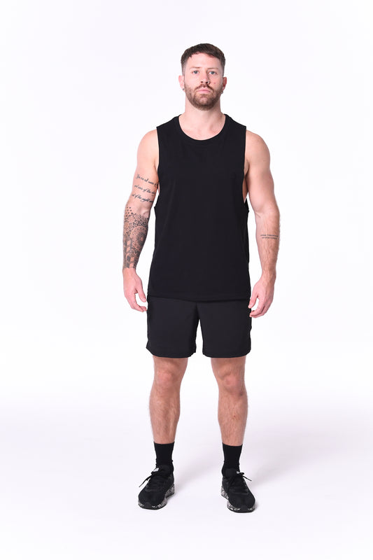 Mens Flex Tank - Blank Athletics - FTA-BK-XS