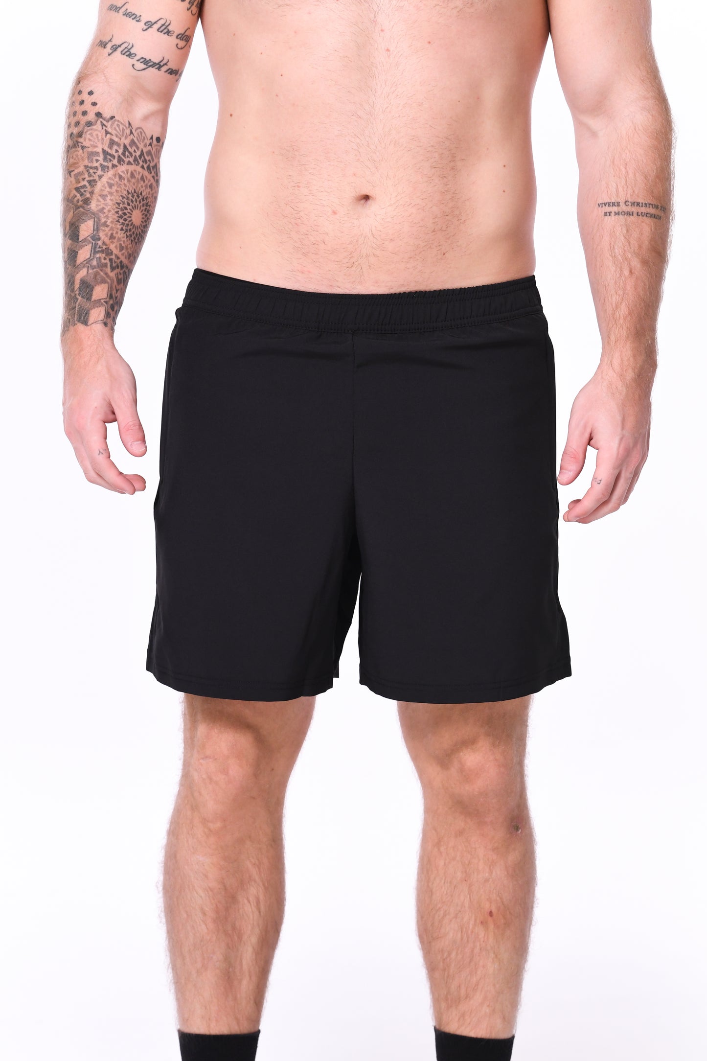 Mens 2-IN-1 Performance Shorts - Blank Athletics - PS-BK-S