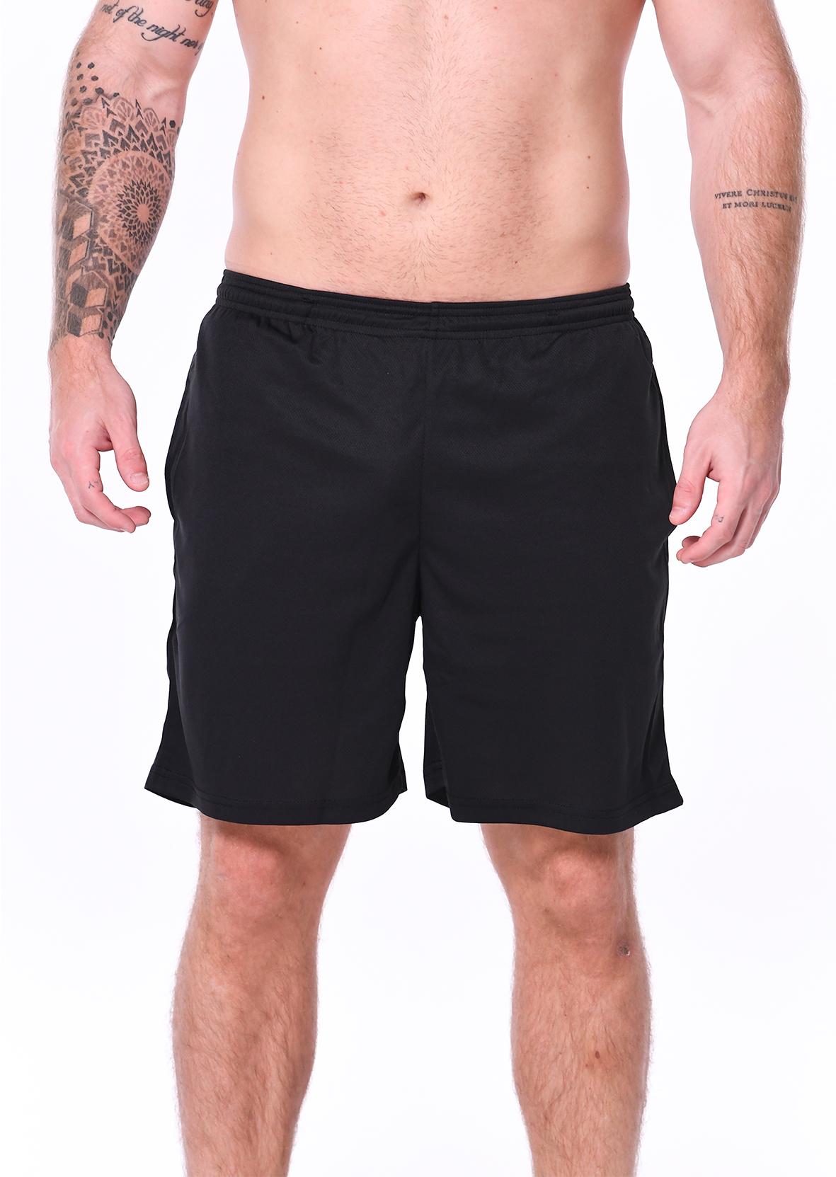 Mens 2-IN-1 Performance Shorts - Blank Athletics - PS-BK-S