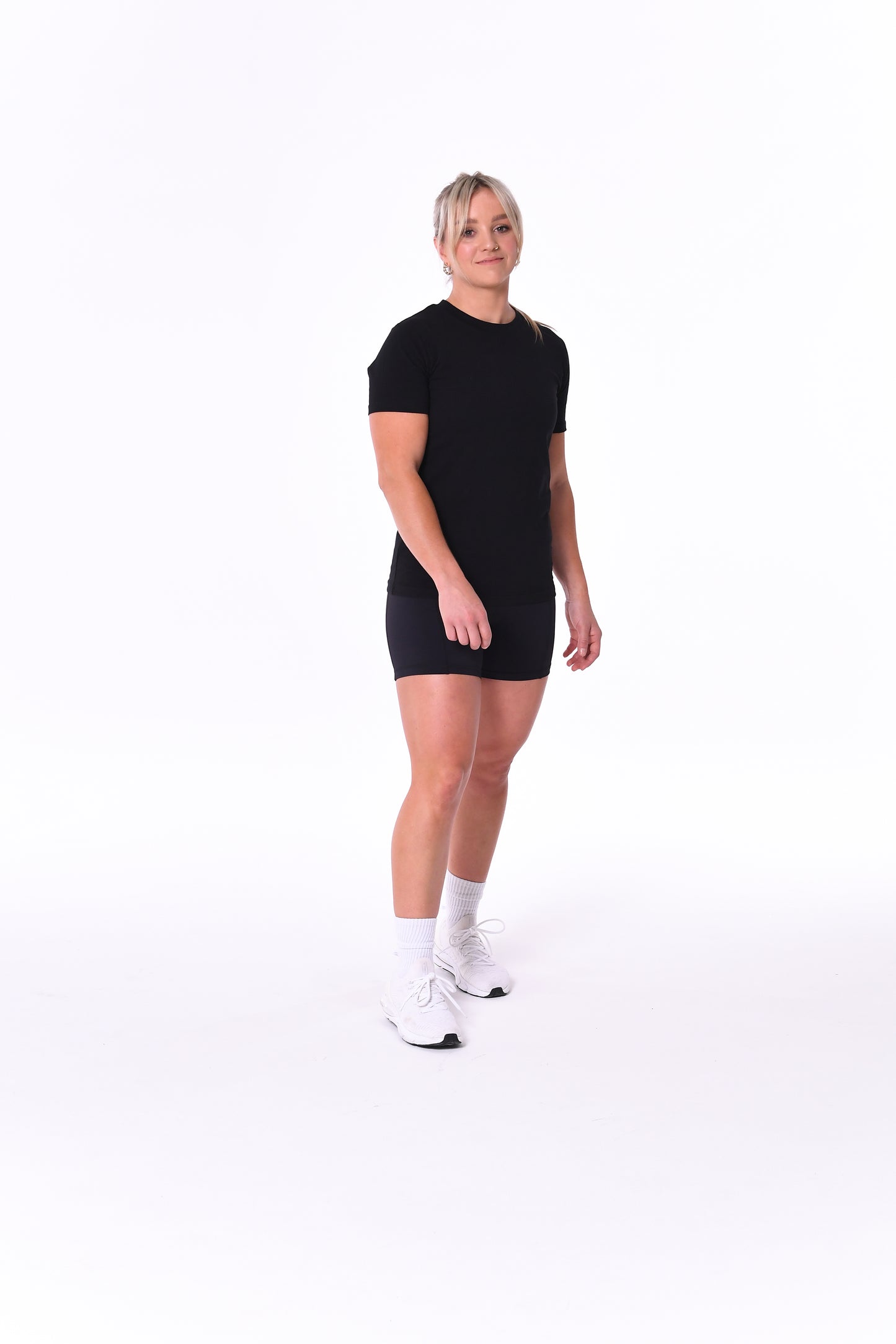 Womens Flex Tee - Blank Athletics - WFT-BK-XS