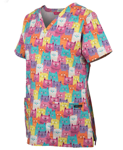 JB'S LADIES SCRUB TOP - 4STP1