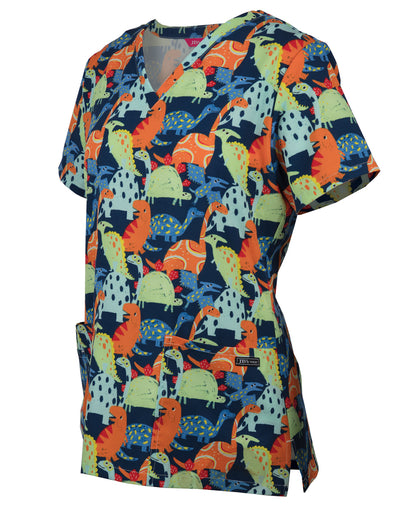 JB'S LADIES SCRUB TOP - 4STP1