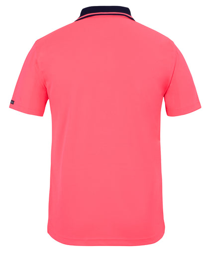 JB's Wear - Adults Hi Vis Non Cuff Polo - 6HVNC