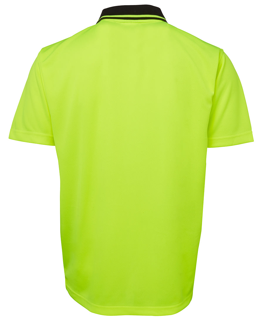 JB's Wear - Adults Hi Vis Non Cuff Polo - 6HVNC