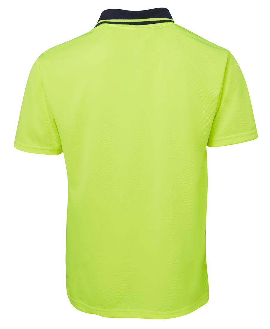 JB's Wear - Adults Hi Vis Non Cuff Polo - 6HVNC