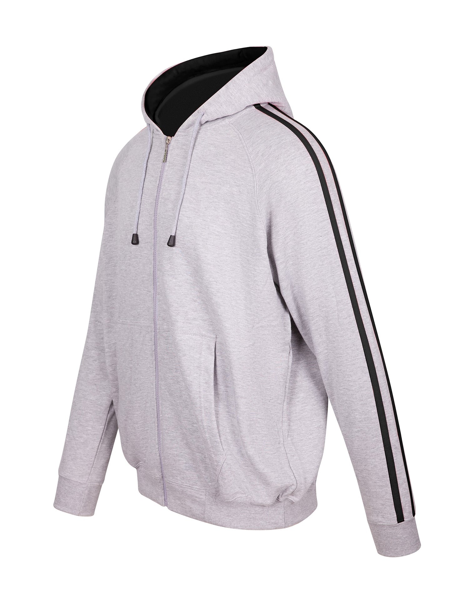 Stripe Sleeve Hoodie - F600HZ