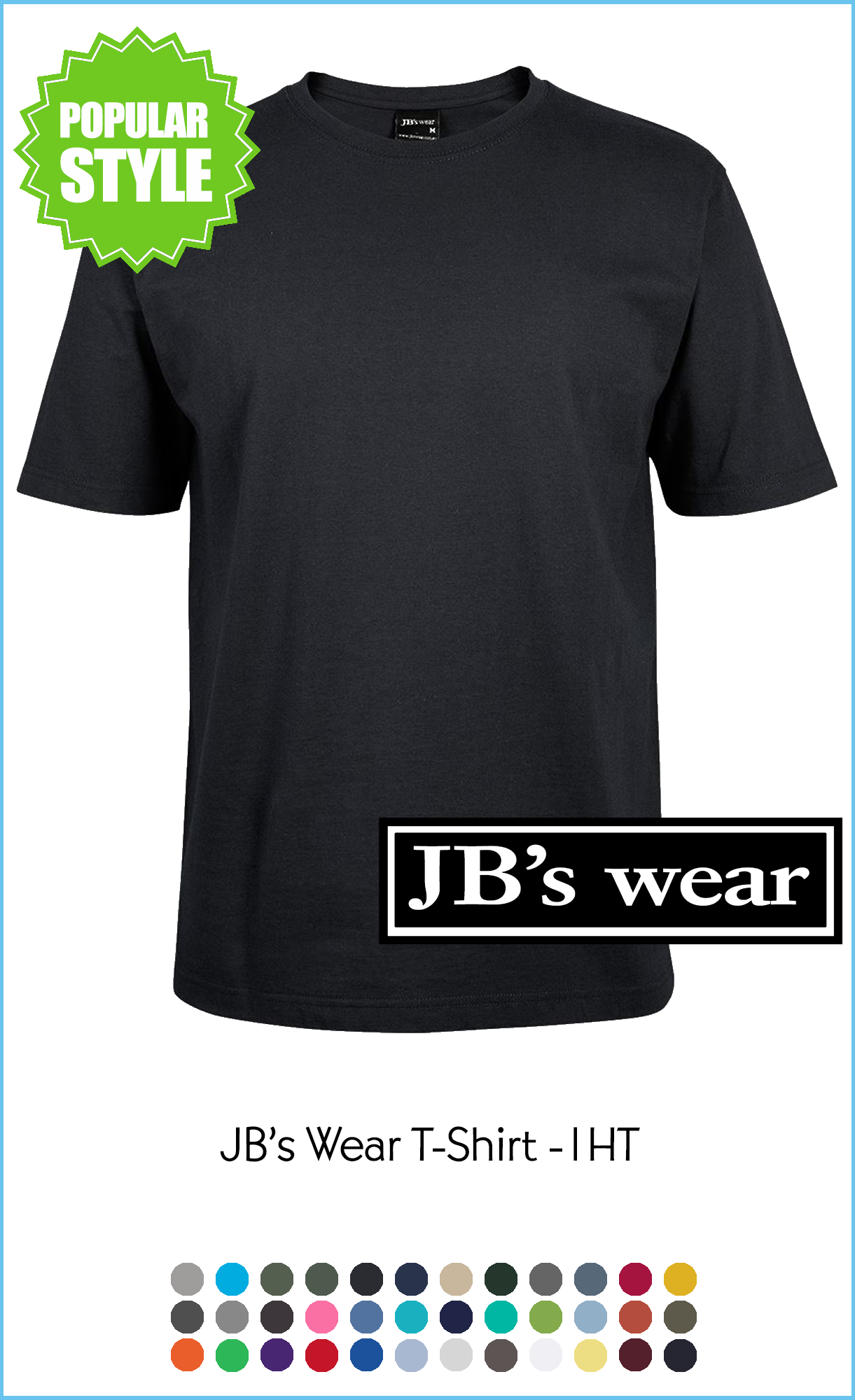 1HT - JB's Tee - Online Workwear